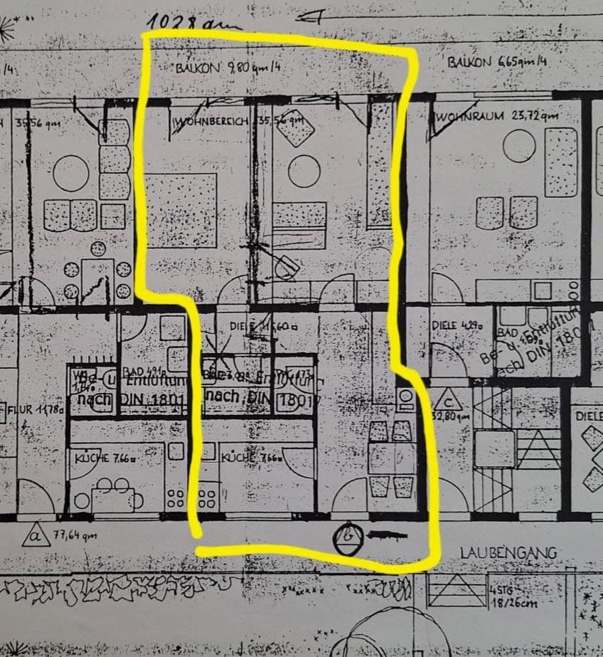 Prenájom bytu 2-izbový 64 m², Emmering, Bavorsko Prenájom bytu 2-izbový 64 m², Emmering, Bavorsko