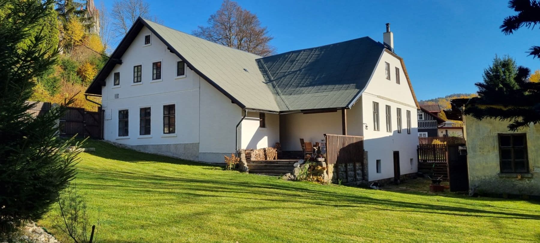 Predaj rekreačného objektu 250 m², pozemok 1.690 m², Údolní, Desná, Liberecký kraj Predaj rekreačného objektu 250 m², pozemok 1.690 m², Údolní, Desná, Liberecký kraj