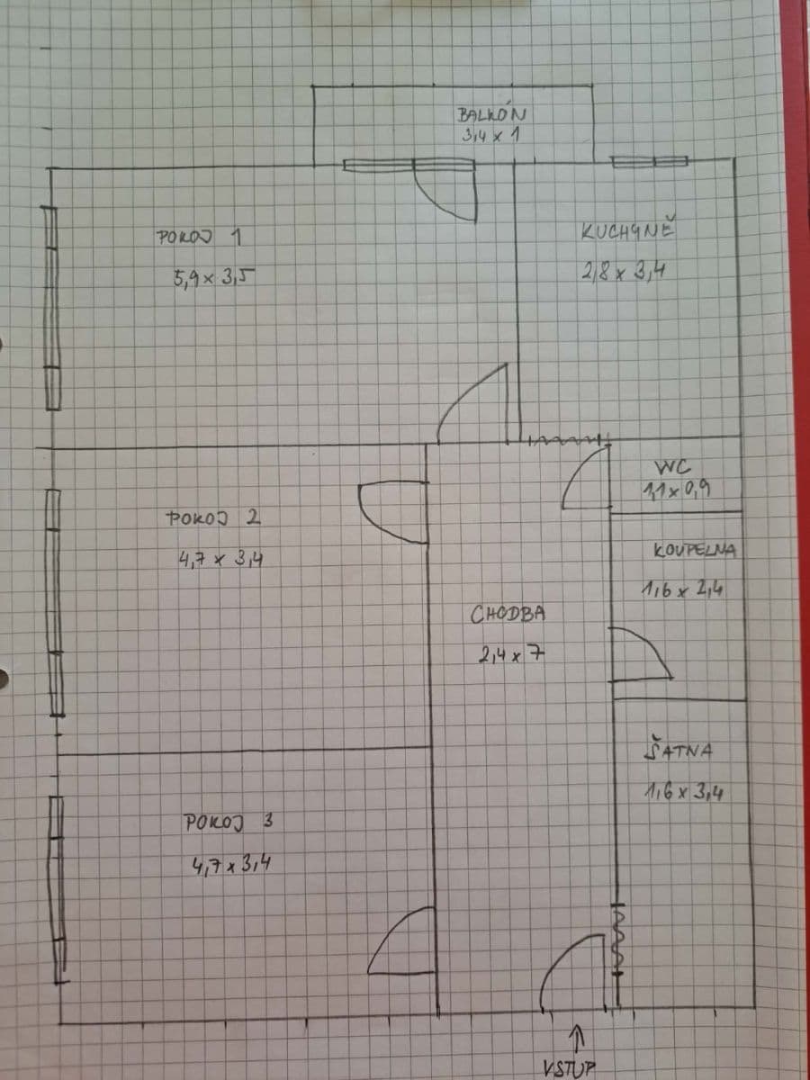 Prenájom bytu 3-izbový 96 m², Lipová alej, Písek, Jihočeský kraj Prenájom bytu 3-izbový 96 m², Lipová alej, Písek, Jihočeský kraj