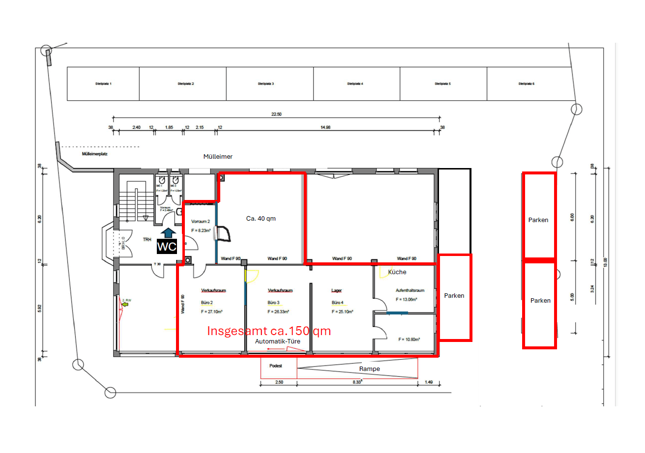 Prenájom kancelárie 150 m², Esslingerstr. 51, Altbach, Bádensko-Wurttembersko Prenájom kancelárie 150 m², Esslingerstr. 51, Altbach, Bádensko-Wurttembersko