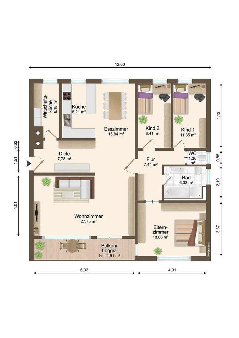 Predaj bytu 4-izbový 120 m², Friedensplatz 5, Heilbronn, Bádensko-Wurttembersko Predaj bytu 4-izbový 120 m², Friedensplatz 5, Heilbronn, Bádensko-Wurttembersko