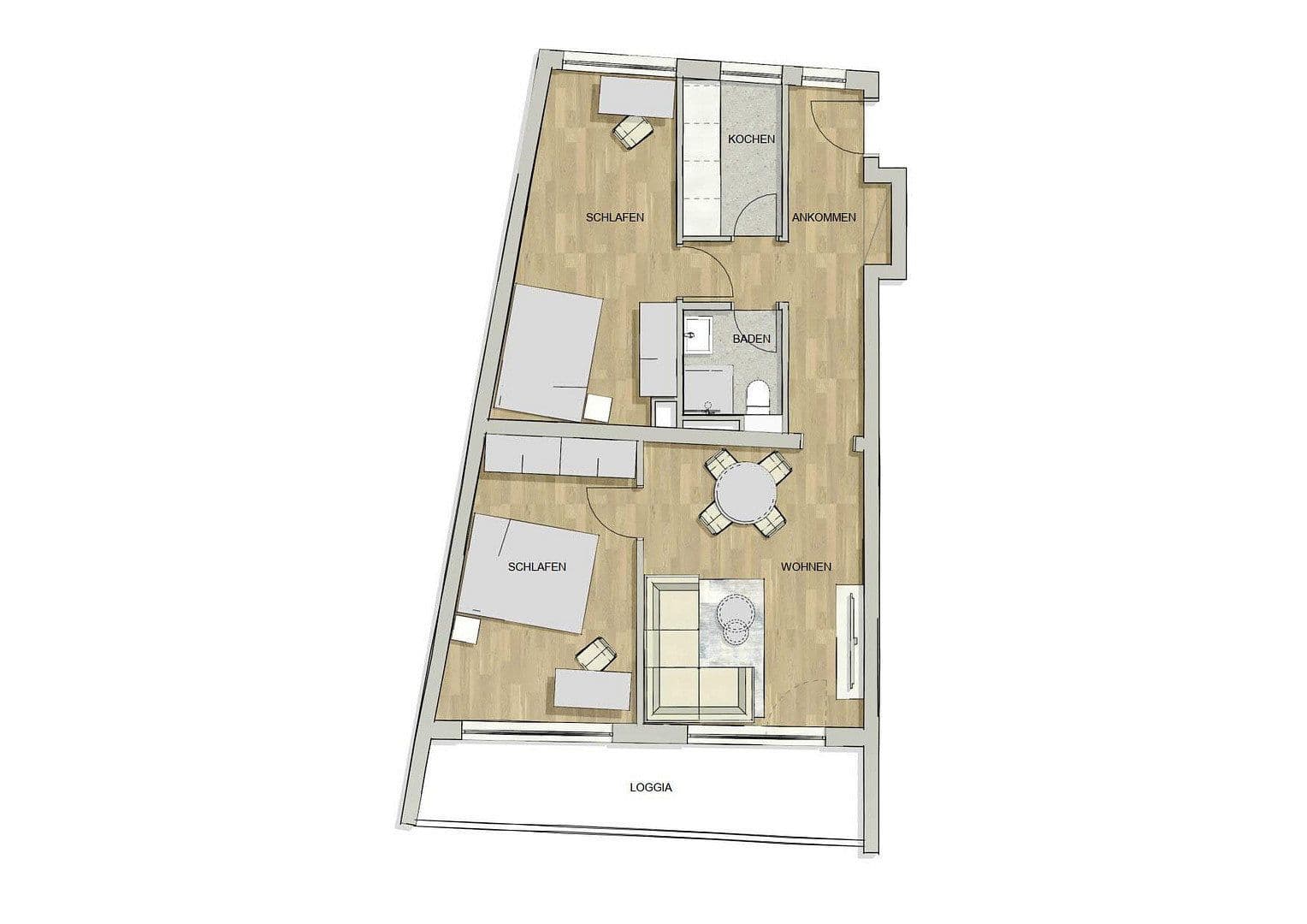 Predaj bytu 3-izbový 63 m², München, Bavorsko Predaj bytu 3-izbový 63 m², München, Bavorsko