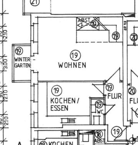 Prenájom bytu 2-izbový 74 m², Fennstr. 26, Berlin, Berlín Prenájom bytu 2-izbový 74 m², Fennstr. 26, Berlin, Berlín