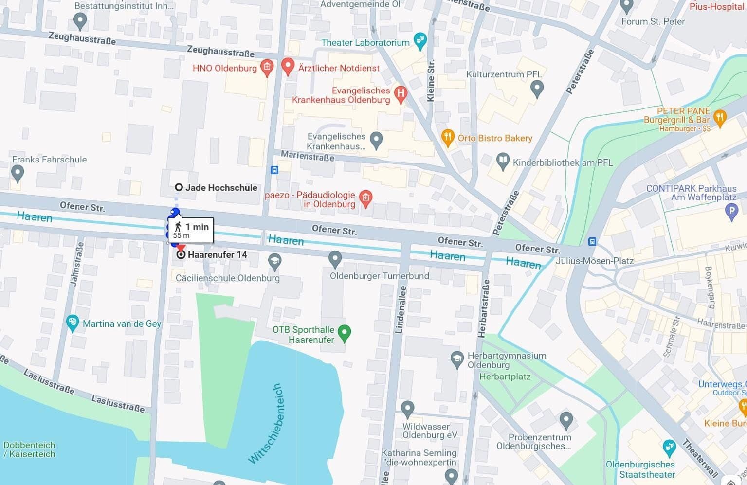 Prenájom bytu 2-izbový 70 m², Oldenburg, Dolné Sasko Prenájom bytu 2-izbový 70 m², Oldenburg, Dolné Sasko