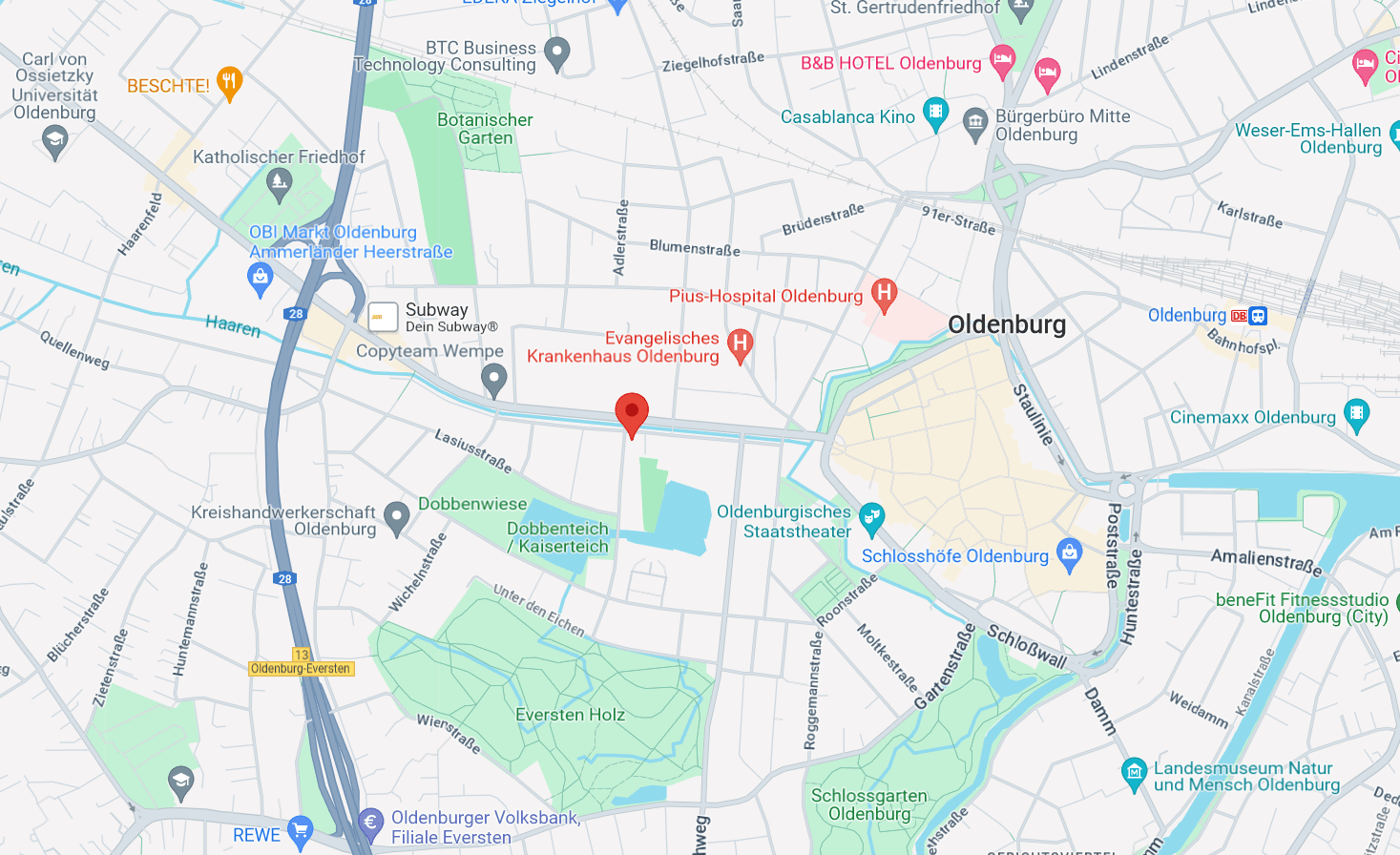 Prenájom bytu 2-izbový 70 m², Oldenburg, Dolné Sasko Prenájom bytu 2-izbový 70 m², Oldenburg, Dolné Sasko