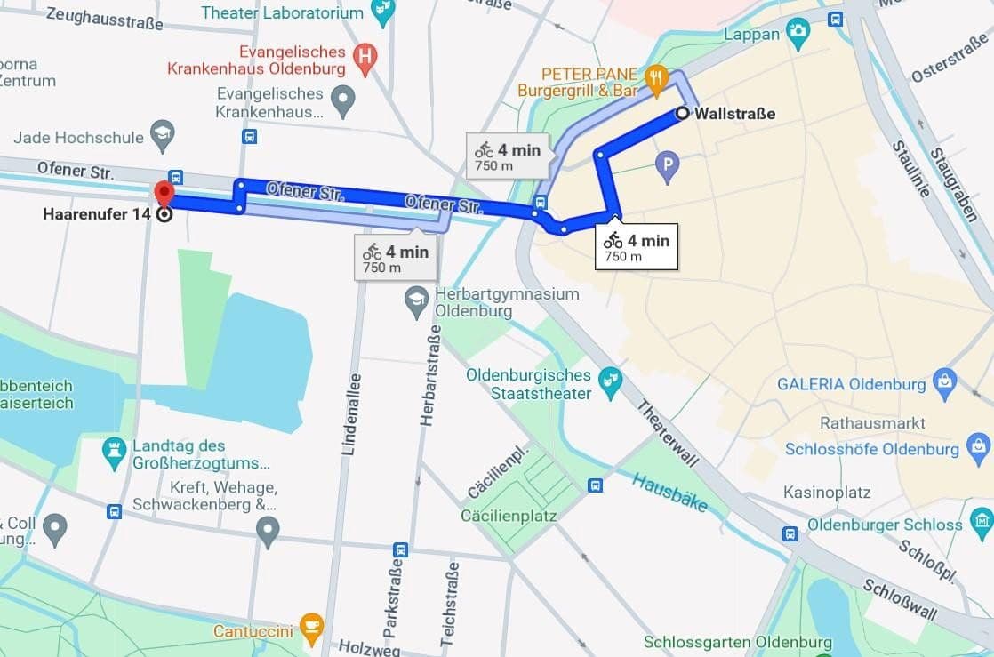 Prenájom bytu 2-izbový 70 m², Oldenburg, Dolné Sasko Prenájom bytu 2-izbový 70 m², Oldenburg, Dolné Sasko