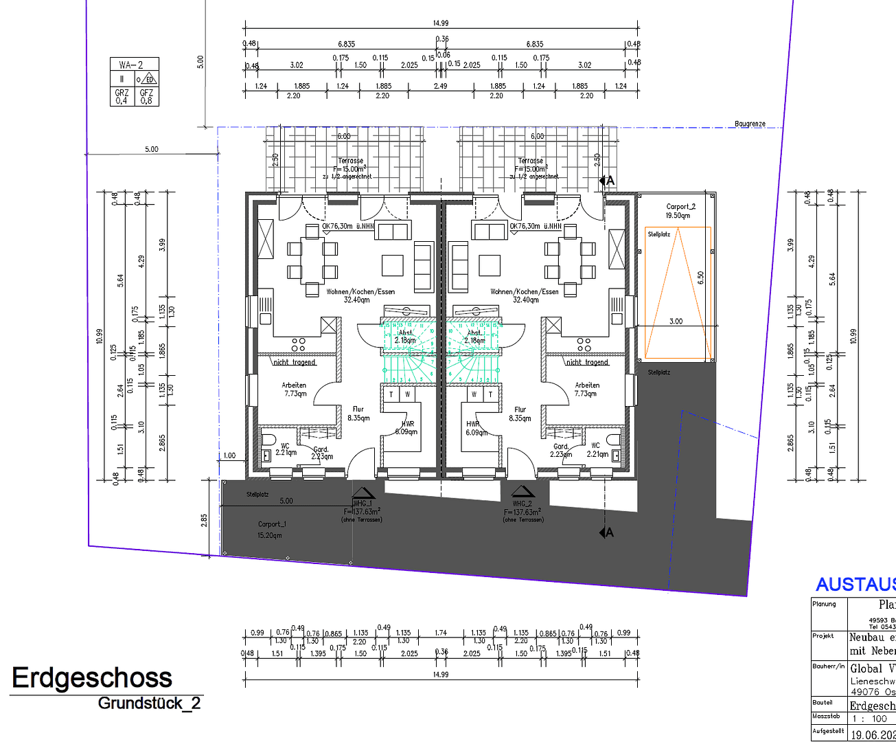 Prenájom domu 125 m², pozemok 287 m², Hasbergen, Dolné Sasko Prenájom domu 125 m², pozemok 287 m², Hasbergen, Dolné Sasko