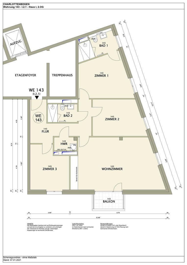 Predaj bytu 4-izbový 113 m², Heisenbergstraße 3, Berlin, Berlín Predaj bytu 4-izbový 113 m², Heisenbergstraße 3, Berlin, Berlín