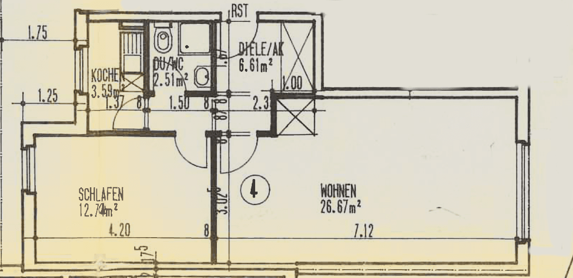 Predaj bytu 2-izbový 52 m², Richrather Str. 1, Langenfeld (Rheinland), Severné Porýnie - Westfálsko Predaj bytu 2-izbový 52 m², Richrather Str. 1, Langenfeld (Rheinland), Severné Porýnie - Westfálsko