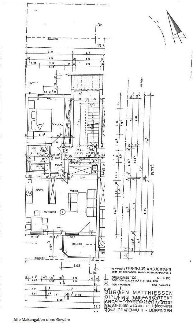 Prenájom bytu 2-izbový 56 m², Pappelweg 47, Sindelfingen, Bádensko-Wurttembersko Prenájom bytu 2-izbový 56 m², Pappelweg 47, Sindelfingen, Bádensko-Wurttembersko