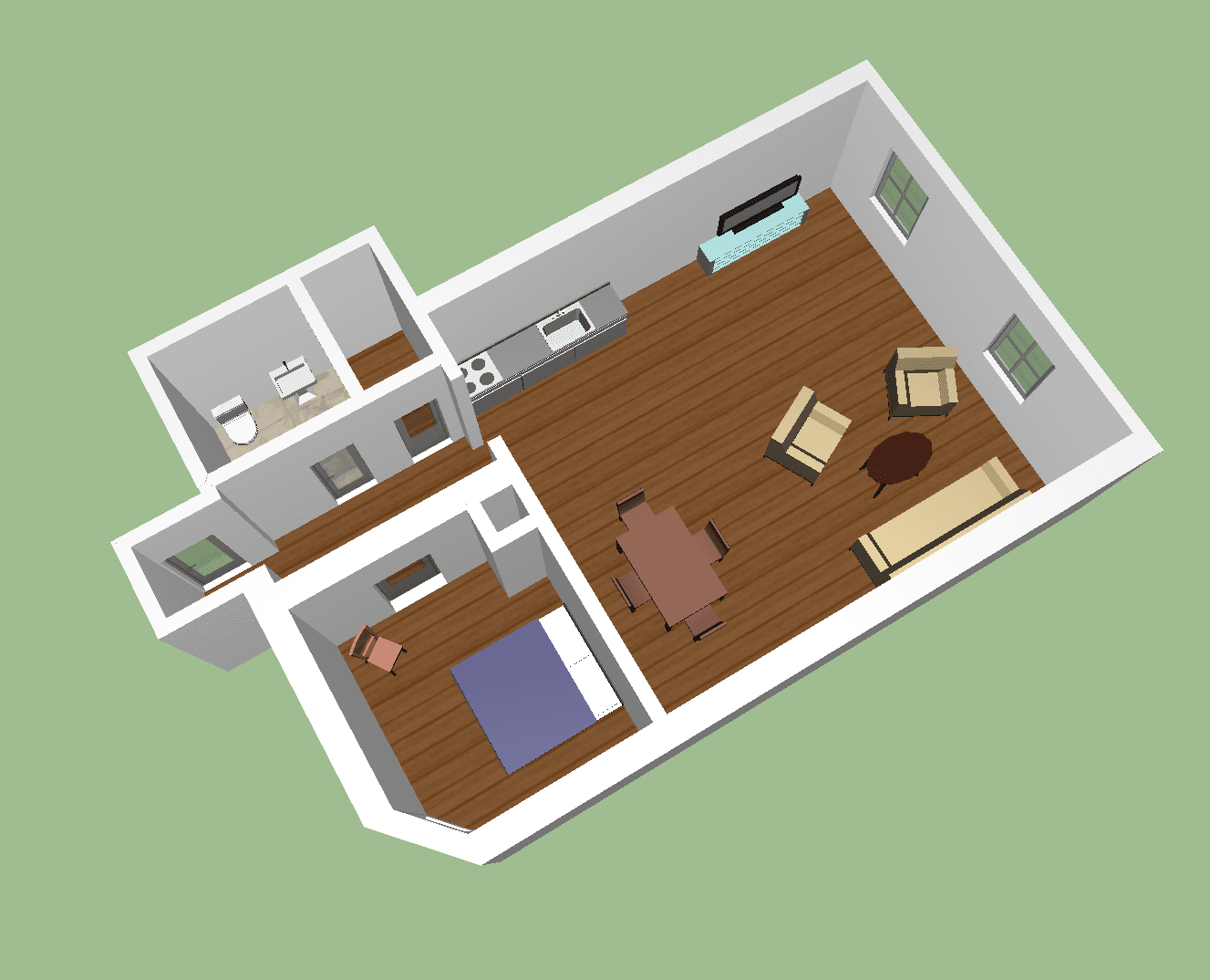 Prenájom bytu 2-izbový 71 m², Stadtplatz 14, Bogen, Bavorsko Prenájom bytu 2-izbový 71 m², Stadtplatz 14, Bogen, Bavorsko
