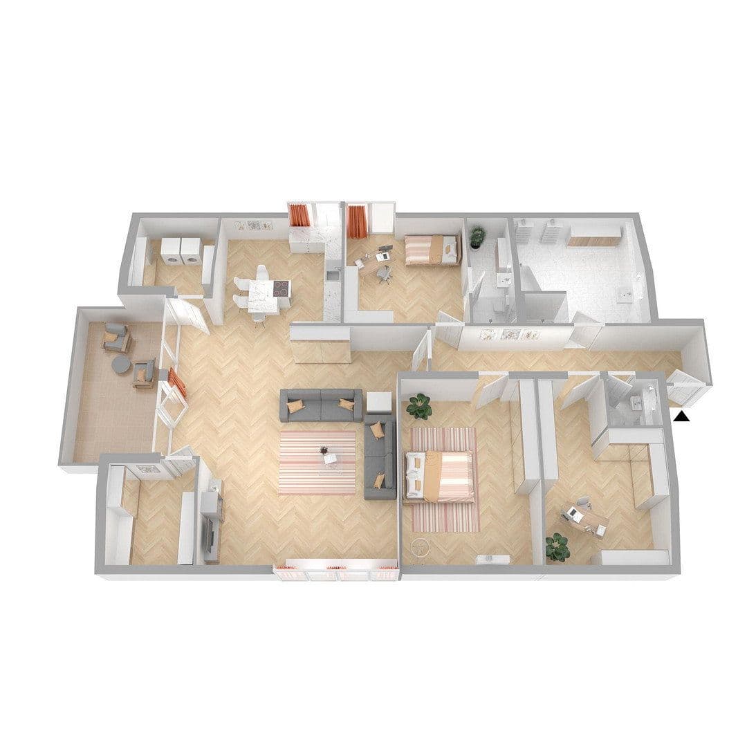 Predaj bytu 3-izbový 166 m², Erlenweg, Brunnthal /OT Faistenhaar, Bavorsko Predaj bytu 3-izbový 166 m², Erlenweg, Brunnthal /OT Faistenhaar, Bavorsko