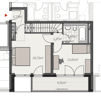 Prenájom bytu 3-izbový 100 m², Sonninstr. 14, Hamburg, Hamburg Prenájom bytu 3-izbový 100 m², Sonninstr. 14, Hamburg, Hamburg