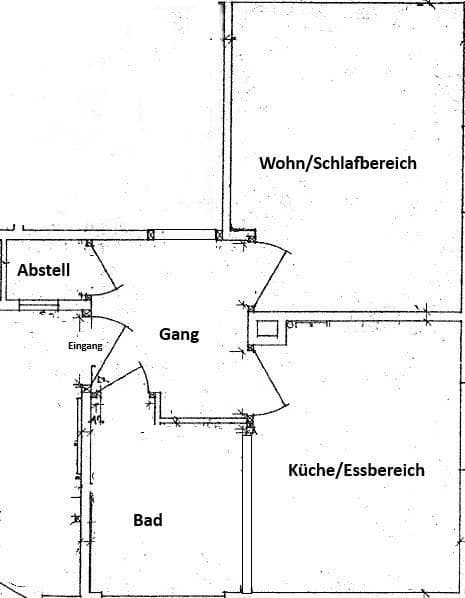 Prenájom bytu 1-izbový 29 m², Hardenbergstraße, Ansbach, Bavorsko Prenájom bytu 1-izbový 29 m², Hardenbergstraße, Ansbach, Bavorsko