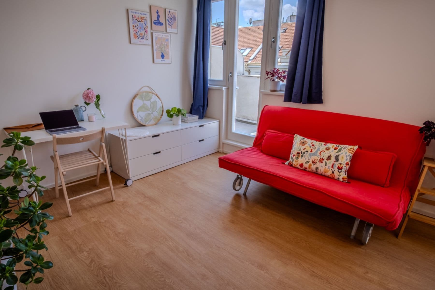 Prenájom bytu 1-izbový 37 m², Baranova, Praha, Praha Prenájom bytu 1-izbový 37 m², Baranova, Praha, Praha