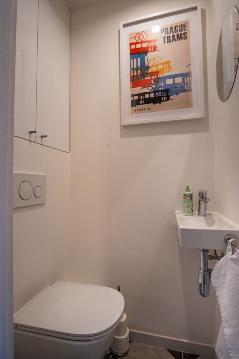 Prenájom bytu 1-izbový 37 m², Baranova, Praha, Praha Prenájom bytu 1-izbový 37 m², Baranova, Praha, Praha