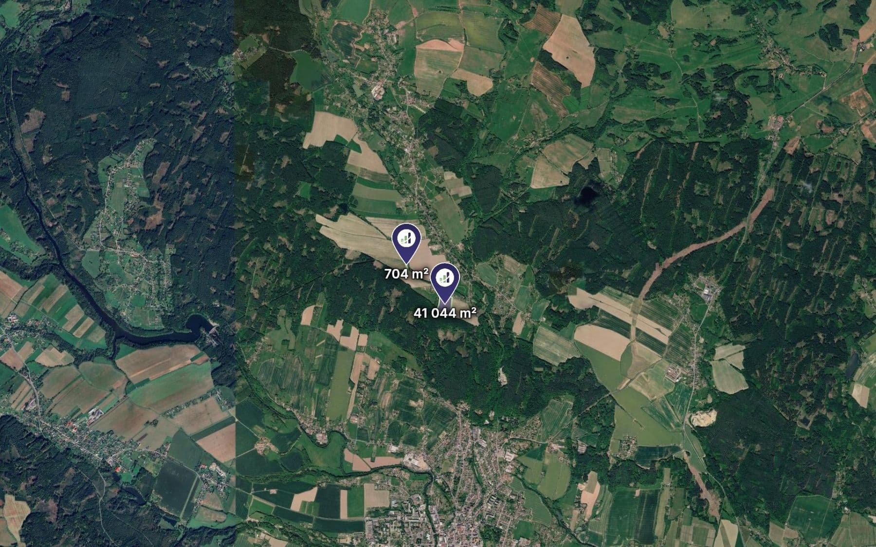 Predaj pozemku 6.958 m², Vítězná, Královéhradecký kraj Predaj pozemku 6.958 m², Vítězná, Královéhradecký kraj