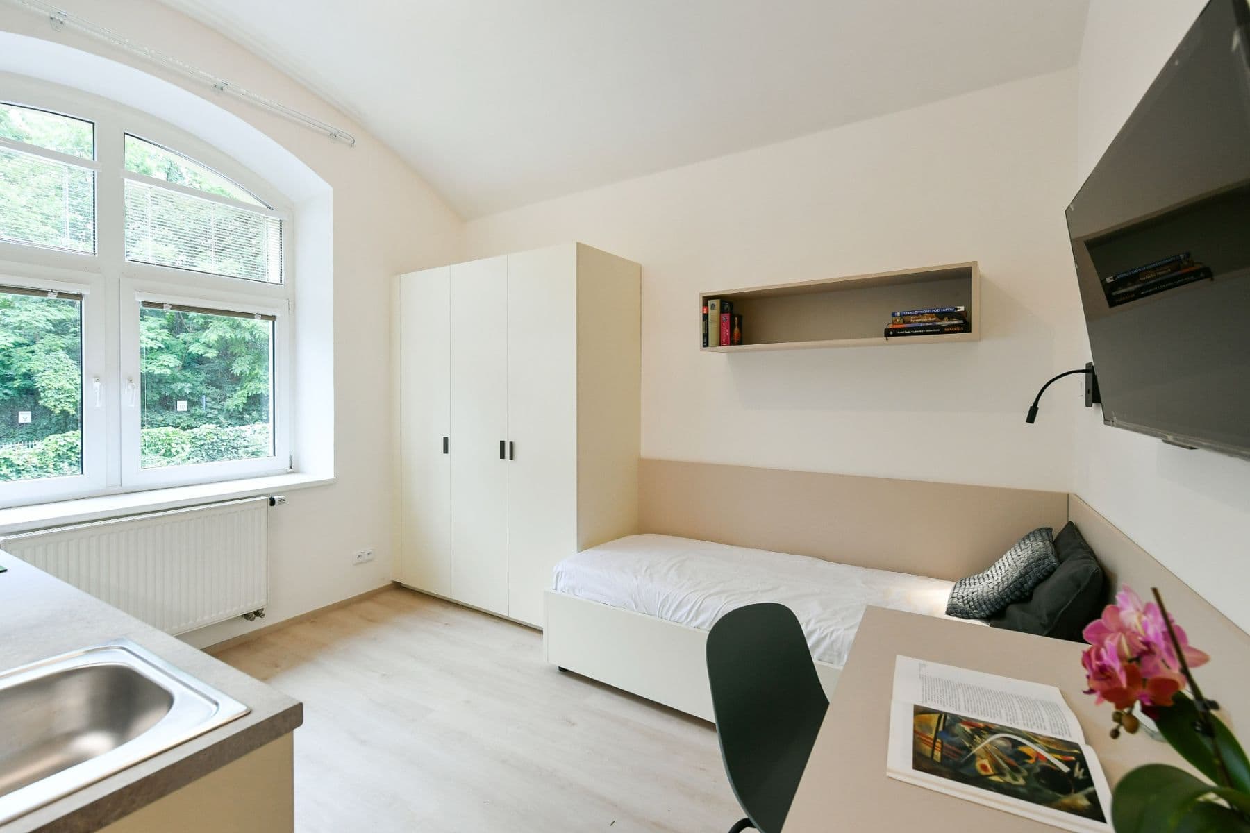Prenájom bytu 1-izbový 21 m², Na Ostrůvku, Praha, Praha Prenájom bytu 1-izbový 21 m², Na Ostrůvku, Praha, Praha