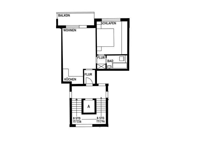 Prenájom bytu 2-izbový 43 m², Bochumer Straße, Herne, Severné Porýnie - Westfálsko Prenájom bytu 2-izbový 43 m², Bochumer Straße, Herne, Severné Porýnie - Westfálsko