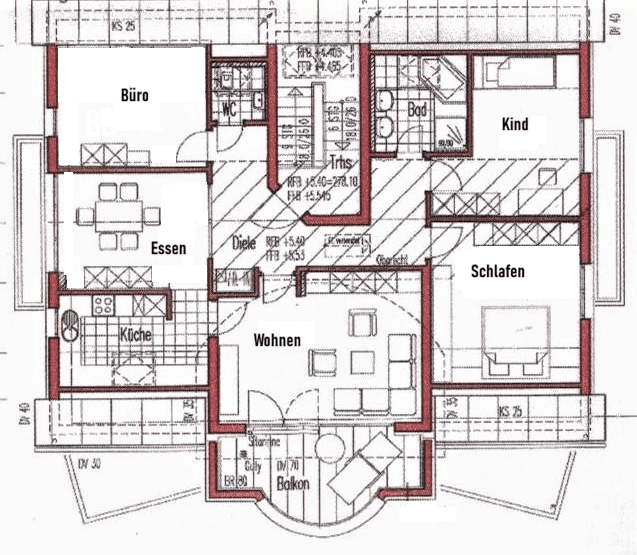 Prenájom bytu 4-izbový 110 m², Lorch, Bádensko-Wurttembersko Prenájom bytu 4-izbový 110 m², Lorch, Bádensko-Wurttembersko