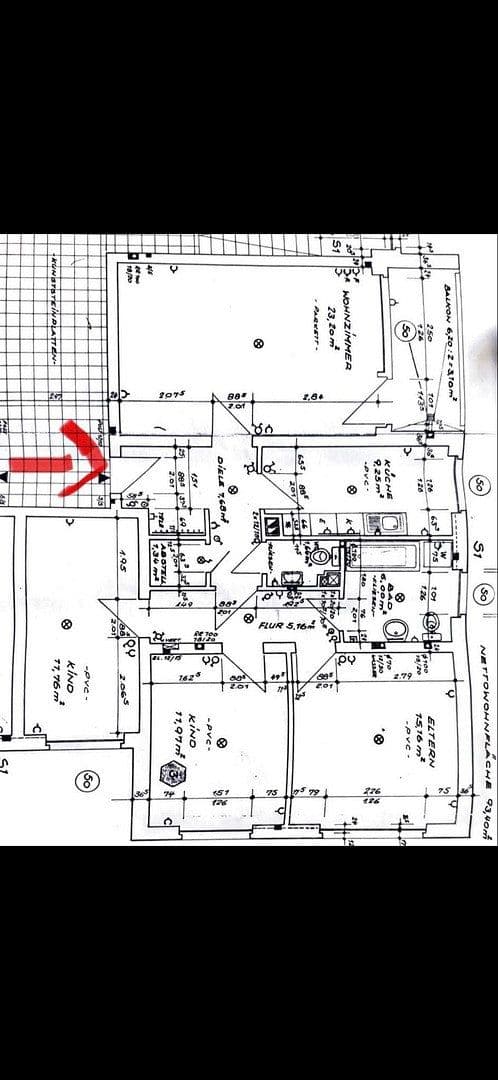 Predaj bytu 4-izbový 93 m², Trier, Porýnie-Falcko Predaj bytu 4-izbový 93 m², Trier, Porýnie-Falcko