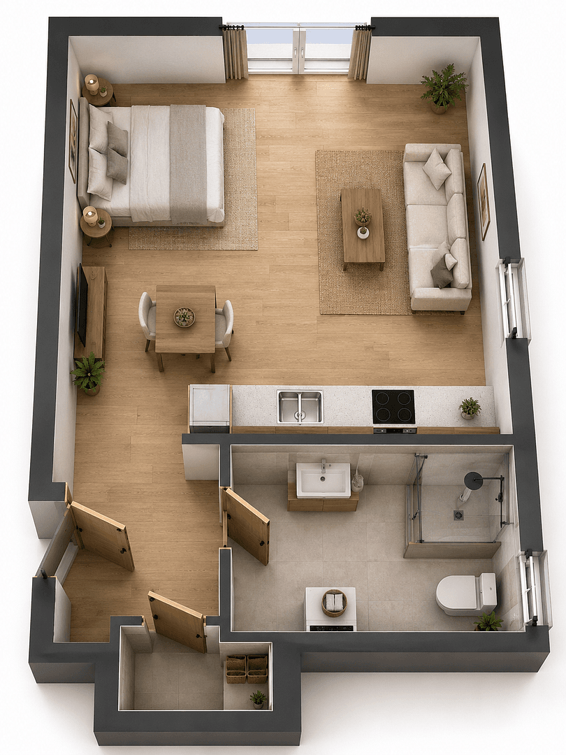 Prenájom bytu 1-izbový 40 m², Petershagen/Eggersdorf, Brandenbursko Prenájom bytu 1-izbový 40 m², Petershagen/Eggersdorf, Brandenbursko