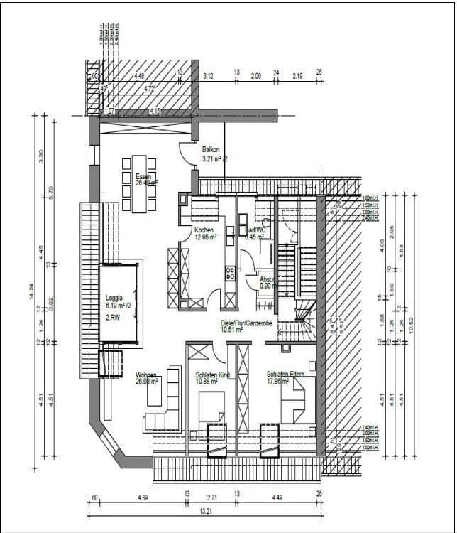 Prenájom bytu 4-izbový 185 m², Essen, Severné Porýnie - Westfálsko Prenájom bytu 4-izbový 185 m², Essen, Severné Porýnie - Westfálsko