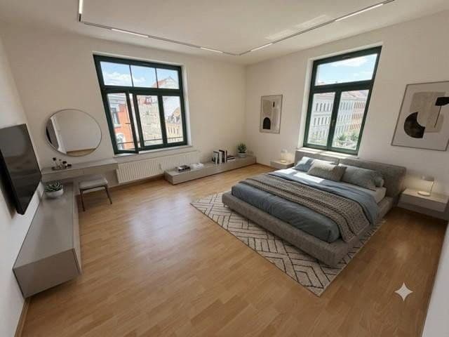 Predaj bytu 2-izbový 55 m², Leipzig - Stötteritz, Sasko Predaj bytu 2-izbový 55 m², Leipzig - Stötteritz, Sasko