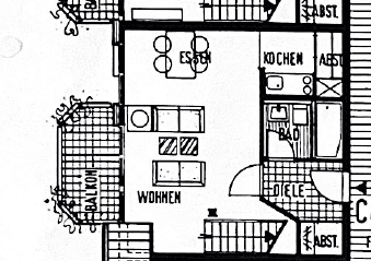 Prenájom bytu 1-izbový 55 m², Mühlenberg 10, Mülheim an der Ruhr, Severné Porýnie - Westfálsko Prenájom bytu 1-izbový 55 m², Mühlenberg 10, Mülheim an der Ruhr, Severné Porýnie - Westfálsko