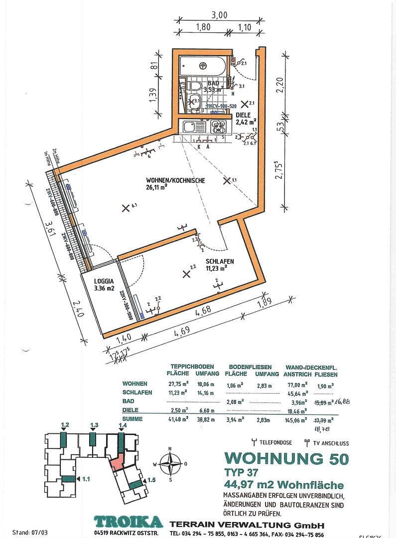 Predaj bytu 2-izbový 47 m², Rackwitz, Sasko Predaj bytu 2-izbový 47 m², Rackwitz, Sasko