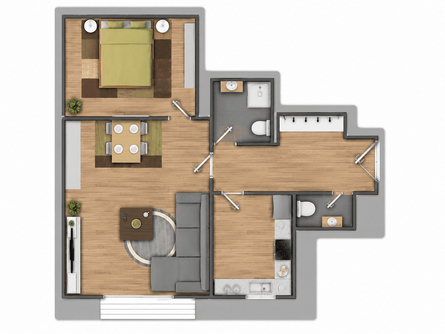 Prenájom bytu 2-izbový 45 m², Eichenstraße 8, Wien, Viedeň Prenájom bytu 2-izbový 45 m², Eichenstraße 8, Wien, Viedeň