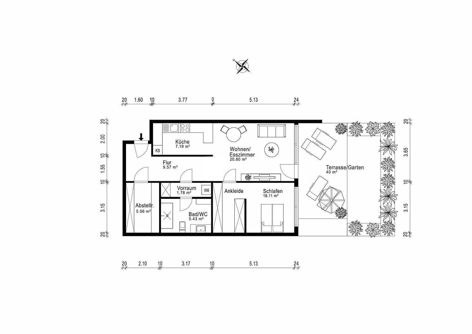 Prenájom bytu 2-izbový 70 m², Leonberg, Bádensko-Wurttembersko Prenájom bytu 2-izbový 70 m², Leonberg, Bádensko-Wurttembersko