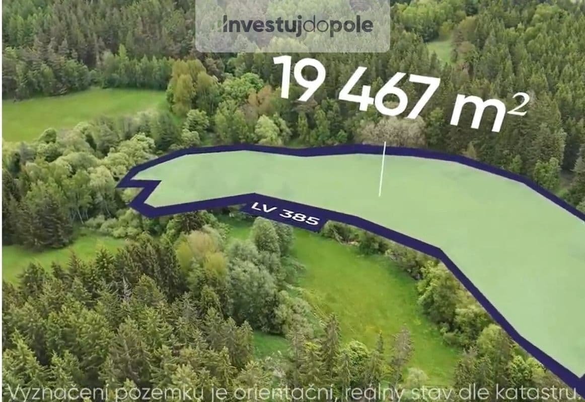 Predaj pozemku 19.467 m², Útvina, Karlovarský kraj Predaj pozemku 19.467 m², Útvina, Karlovarský kraj