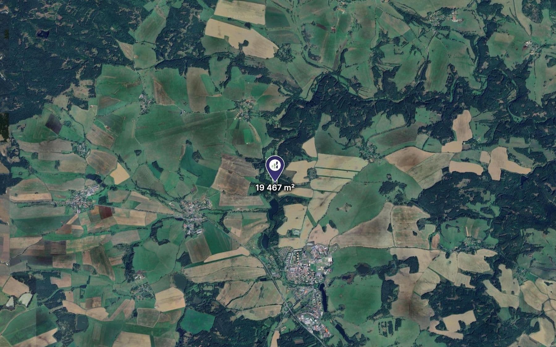 Predaj pozemku 19.467 m², Útvina, Karlovarský kraj Predaj pozemku 19.467 m², Útvina, Karlovarský kraj