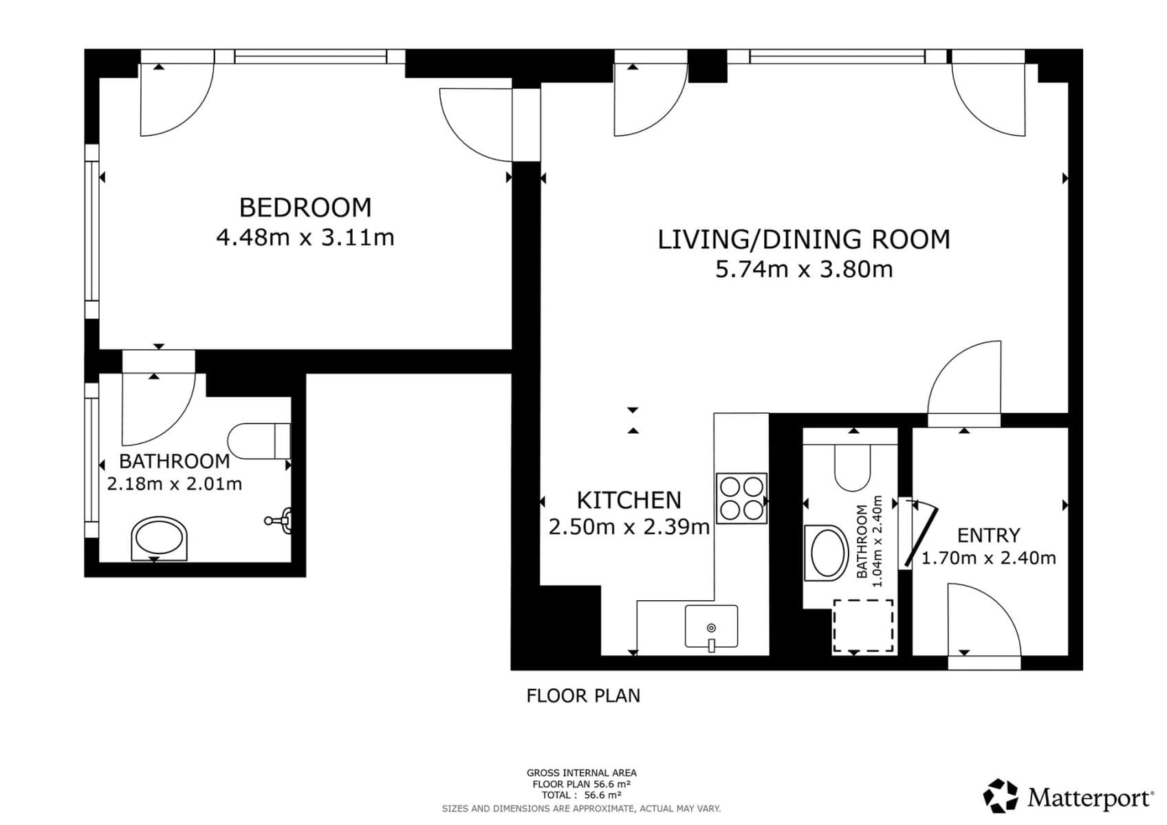 Prenájom bytu 2-izbový 57 m², Hábova, Praha, Praha Prenájom bytu 2-izbový 57 m², Hábova, Praha, Praha