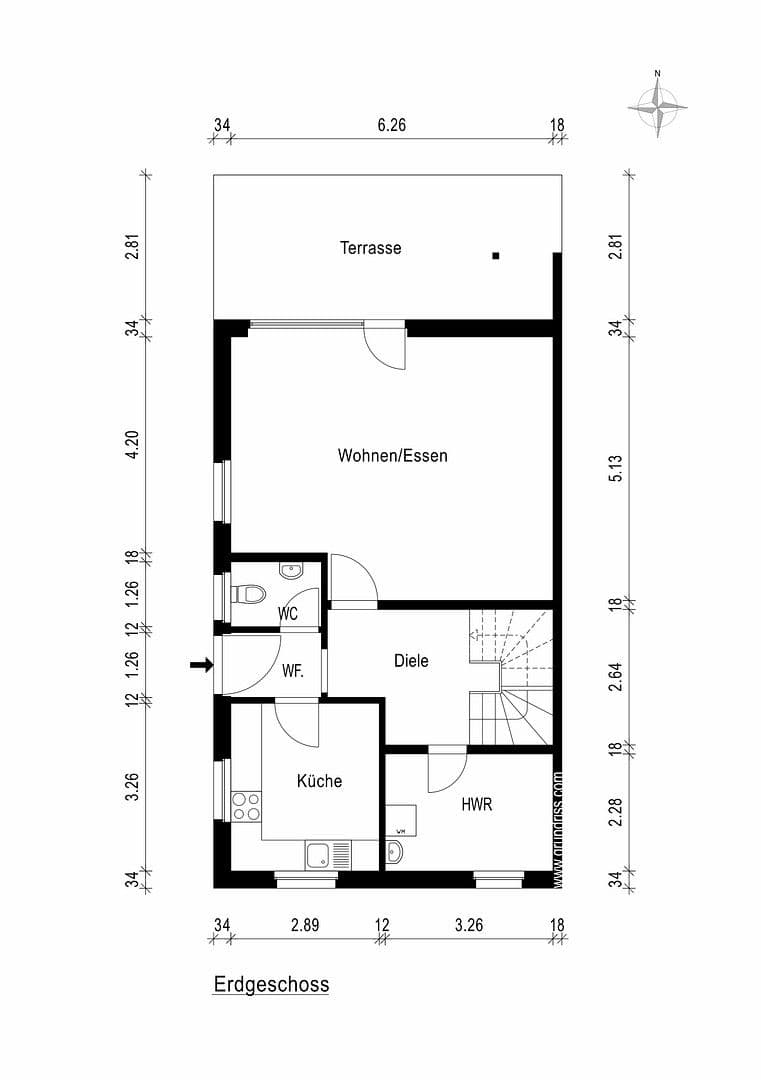 Predaj domu 140 m², pozemok 286 m², Am Dörpe, Göttingen, Dolné Sasko Predaj domu 140 m², pozemok 286 m², Am Dörpe, Göttingen, Dolné Sasko