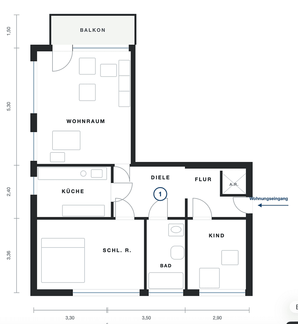Predaj bytu 3-izbový 80 m², Hilden, Severné Porýnie - Westfálsko Predaj bytu 3-izbový 80 m², Hilden, Severné Porýnie - Westfálsko