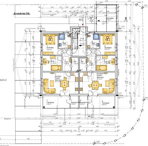 Prenájom bytu 3-izbový 77 m², Schillerstraße, Langenmosen, Bavorsko Prenájom bytu 3-izbový 77 m², Schillerstraße, Langenmosen, Bavorsko