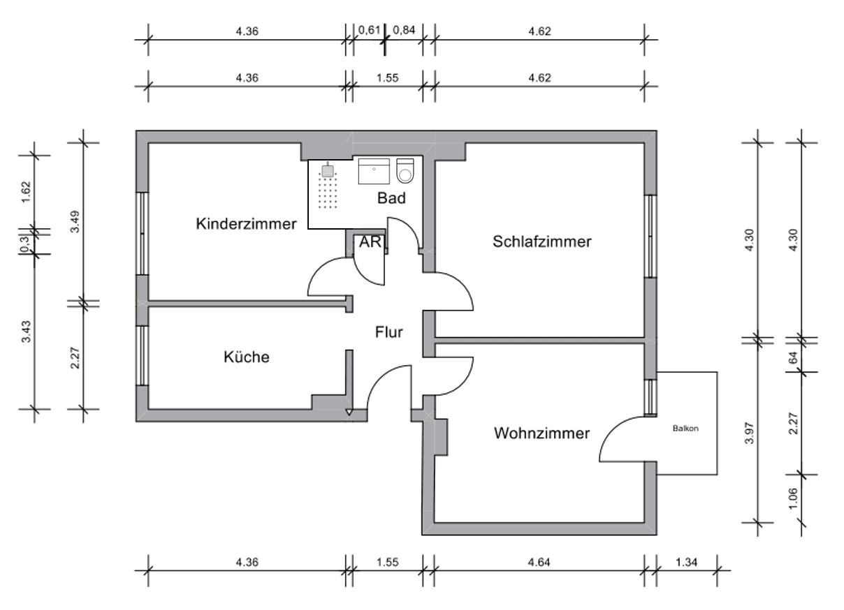 Predaj bytu 3-izbový 72 m², Duisburg, Severné Porýnie - Westfálsko Predaj bytu 3-izbový 72 m², Duisburg, Severné Porýnie - Westfálsko