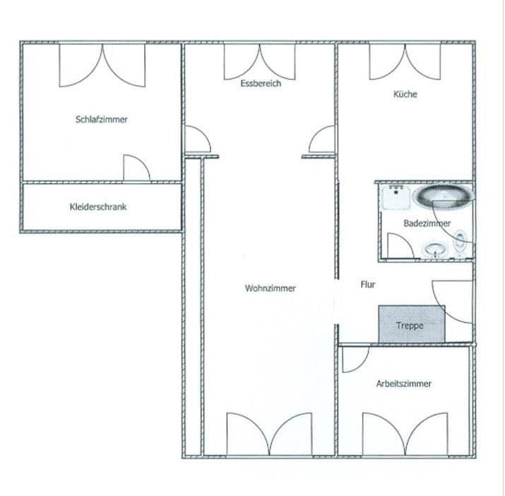 Prenájom bytu 5-izbový 125 m², Hamburg, Hamburg Prenájom bytu 5-izbový 125 m², Hamburg, Hamburg