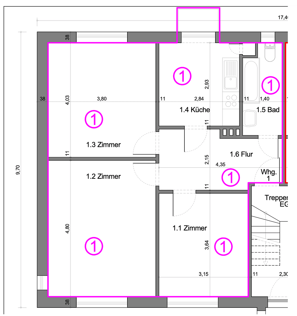 Prenájom bytu 3-izbový 67 m², Pinneberg, Šlezvicko-Holštajnsko Prenájom bytu 3-izbový 67 m², Pinneberg, Šlezvicko-Holštajnsko