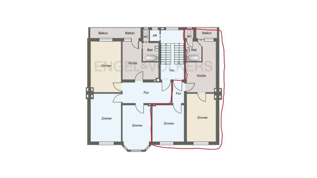 Prenájom bytu 2-izbový 54 m², Herne, Severné Porýnie - Westfálsko Prenájom bytu 2-izbový 54 m², Herne, Severné Porýnie - Westfálsko