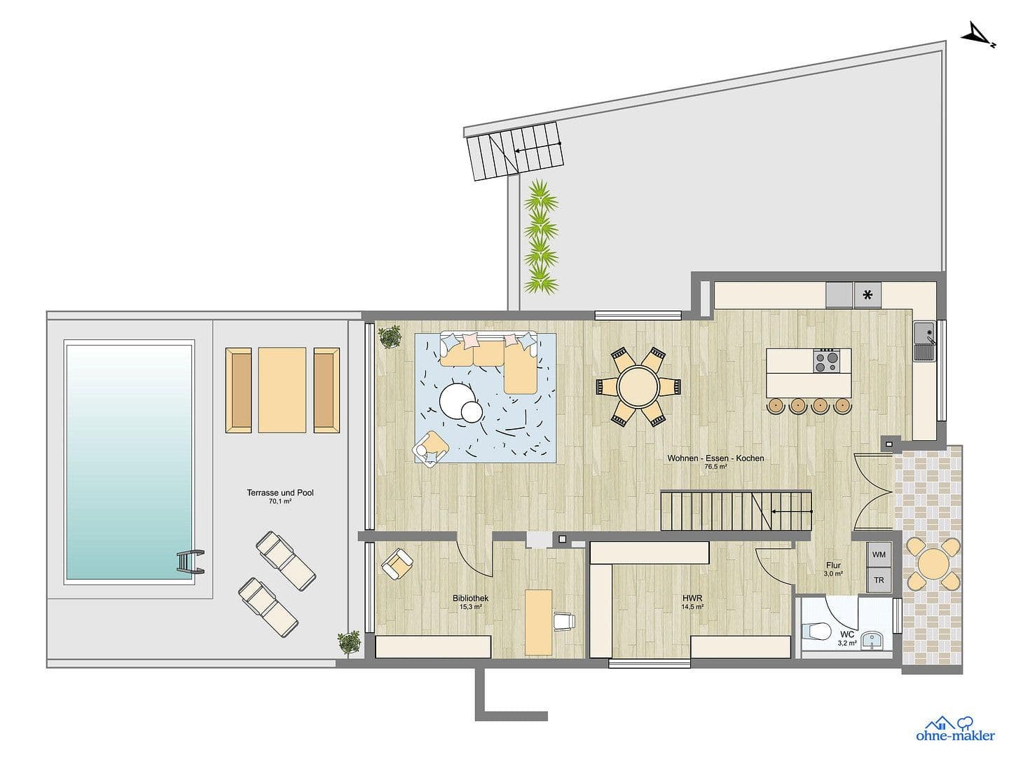 Predaj domu 420 m², pozemok 643 m², Bad Vilbel, Hesensko Predaj domu 420 m², pozemok 643 m², Bad Vilbel, Hesensko