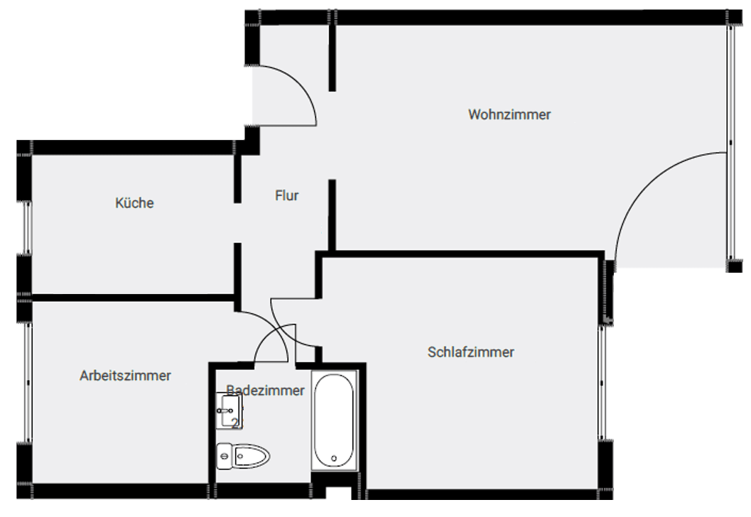 Prenájom bytu 3-izbový 68 m², Zornheim, Porýnie-Falcko Prenájom bytu 3-izbový 68 m², Zornheim, Porýnie-Falcko