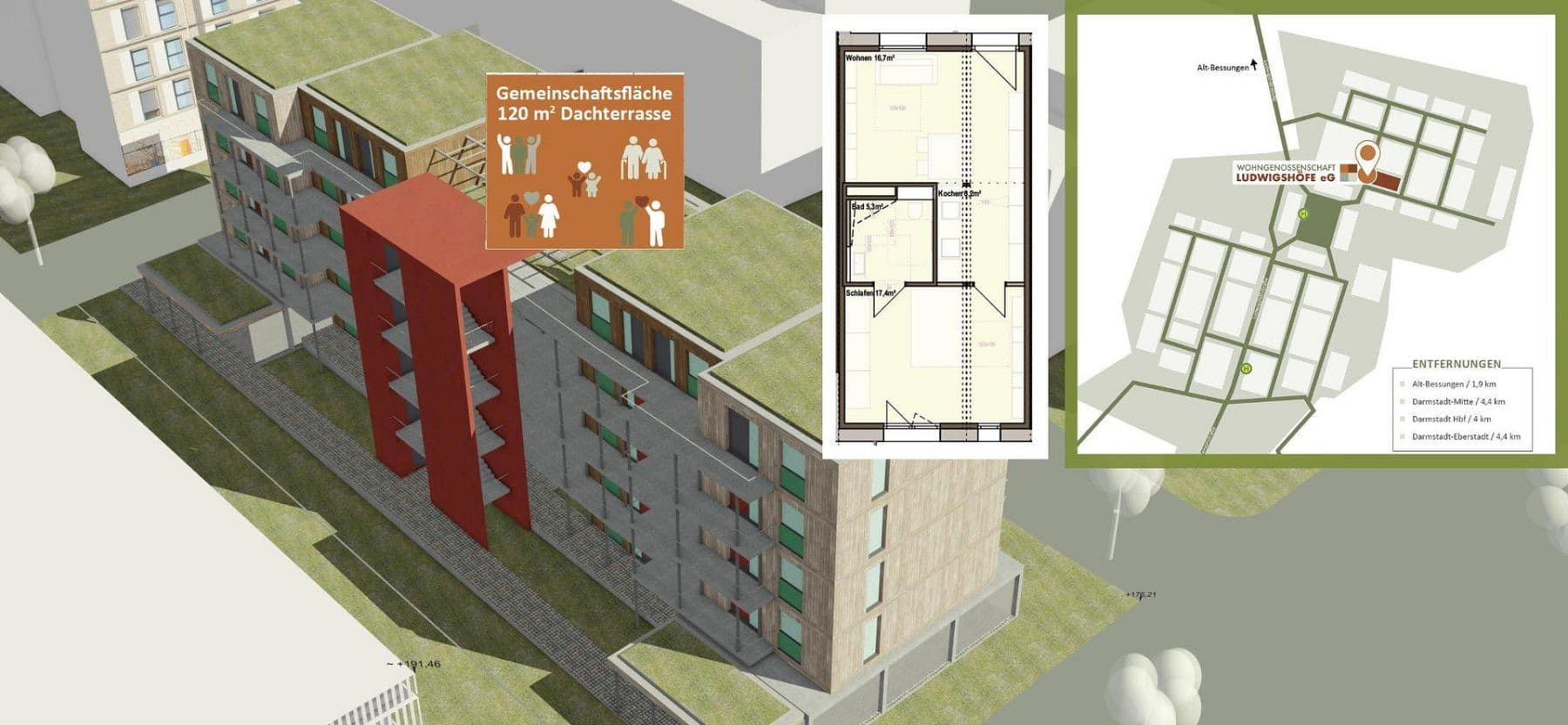 Predaj bytu 3-izbový 72 m², Kalksteinstraße, Ludwigshöhviertel, Hesensko Predaj bytu 3-izbový 72 m², Kalksteinstraße, Ludwigshöhviertel, Hesensko