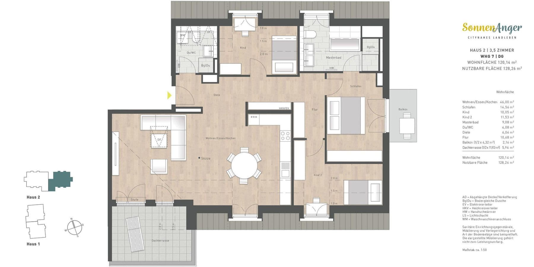 Predaj bytu 3-izbový 121 m², Keferloher-Markt-Straße 9b, Putzbrunn-Oedenstockach, Bavorsko Predaj bytu 3-izbový 121 m², Keferloher-Markt-Straße 9b, Putzbrunn-Oedenstockach, Bavorsko