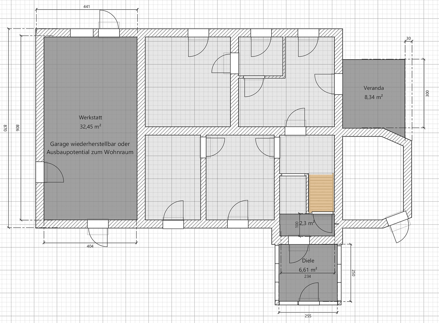 Predaj domu 170 m², pozemok 2.000 m², Kremmen, Brandenbursko Predaj domu 170 m², pozemok 2.000 m², Kremmen, Brandenbursko