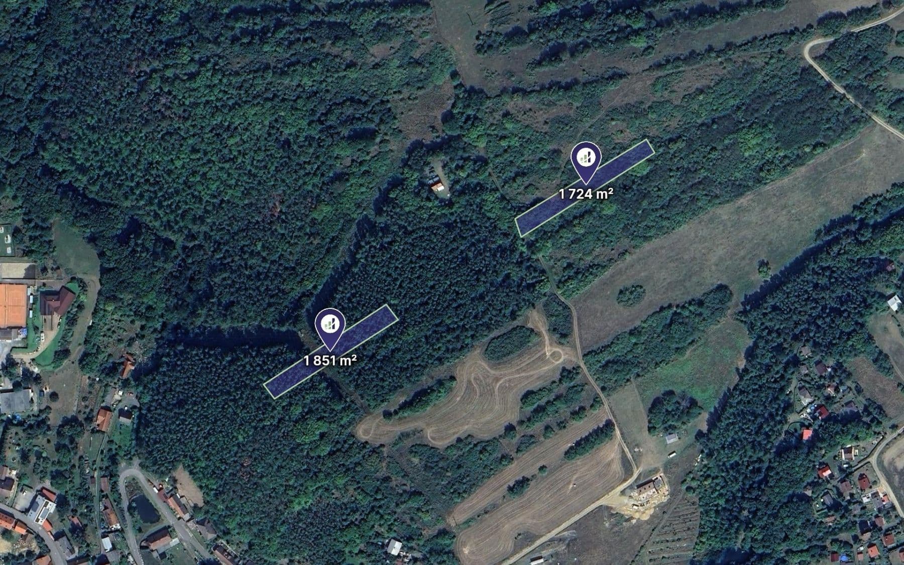 Predaj pozemku 9.095 m², Sýkořice, Středočeský kraj Predaj pozemku 9.095 m², Sýkořice, Středočeský kraj