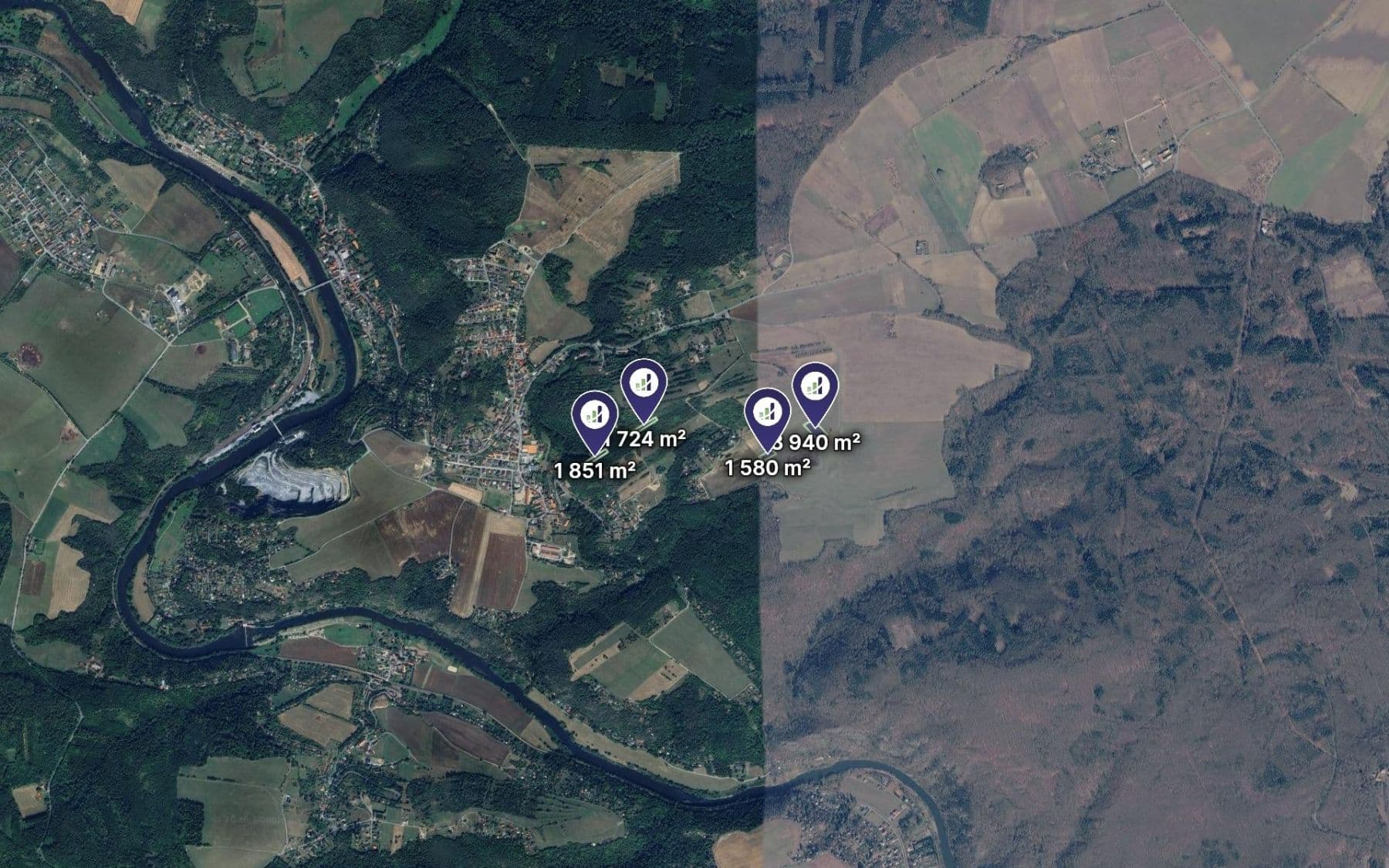 Predaj pozemku 9.095 m², Sýkořice, Středočeský kraj Predaj pozemku 9.095 m², Sýkořice, Středočeský kraj