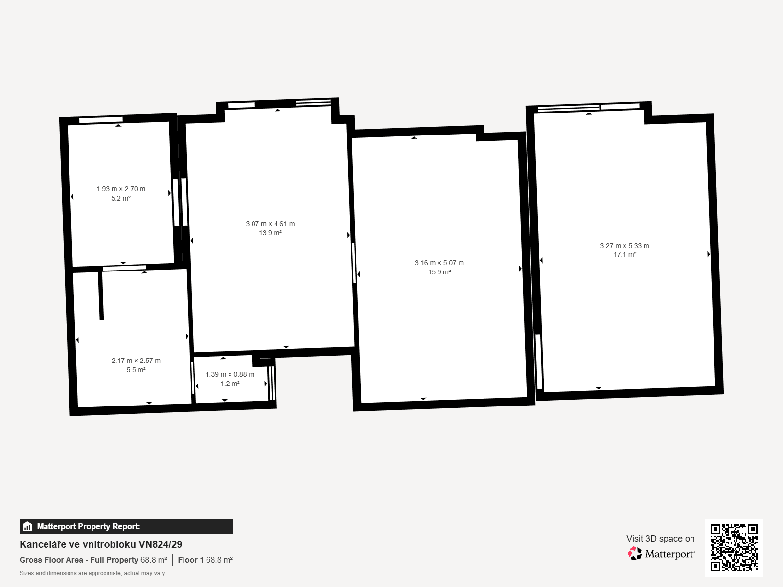 Prenájom nebytového priestoru 58 m², Václavské náměstí, Praha, Praha Prenájom nebytového priestoru 58 m², Václavské náměstí, Praha, Praha